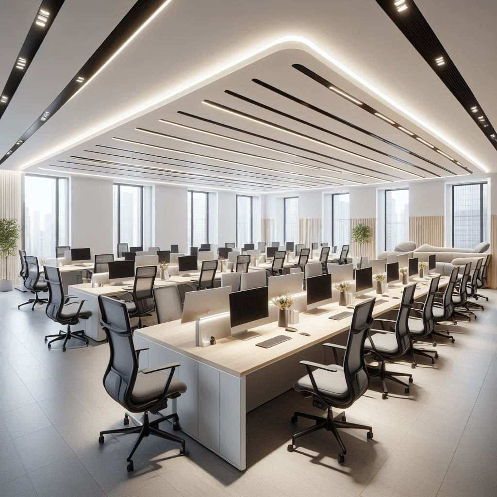 建筑设计公司怎样复核办公区局部施工结束后的写字楼办公智能照明控制执行结果